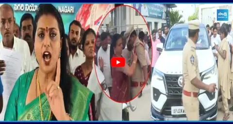  RK Roja Strong Warning to AP Police And Nagari Officials 2