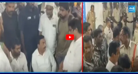 High Drama In Nellore AP Elections  1