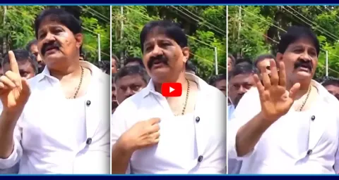 Rachamallu Shiva Prasad Reddy Mass Warning 2