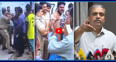 Sajjala Serious Warning To AP Police Over Fire AK 47 On YSRCP Leaders 2