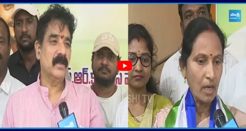  Elamanchili Municipal Chairman YSRCP Candidate Boddapu Tulasi filed Nomination 1
