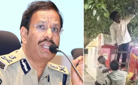 Hyderabad CP Sajjanar Warn Strict Action state bird Palapitta Birds