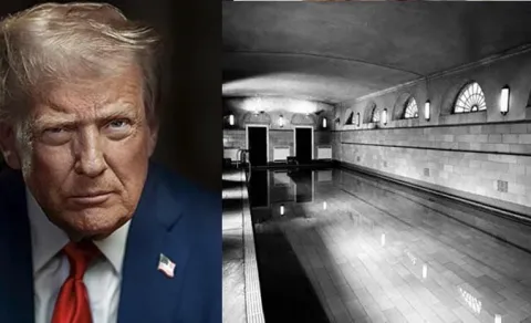 Trump Eyes Press Room Removal for Historic Pool Revival