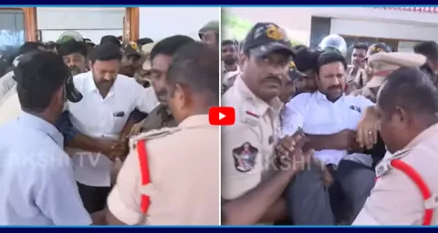 YS Avinash Reddy Arrest At Pulivendula 2