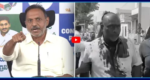 YSRCP Satish Kumar Reddy Mass Warning To Chandrababu 1