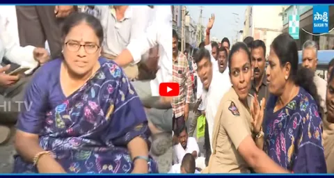  High Tension In Kurnool YSRCP Kangati Sridevi Arrest 1