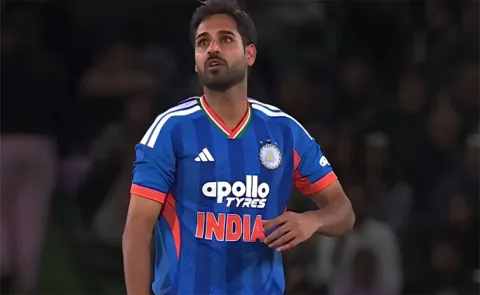 Bhuvneshwar Kumar Delivers His 2nd Most Expensive T20I Spell On India Return7