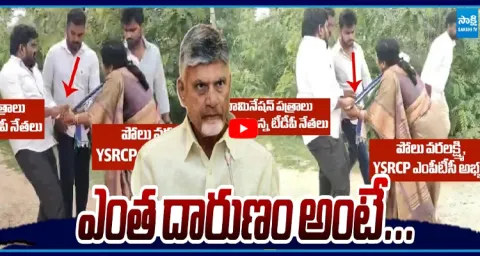  TDP Leaders Attack On Markapuram YSRCP MPTC Candidate 2
