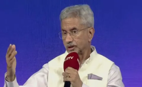 jaishankar at ndtv world summit want good relationship with pak