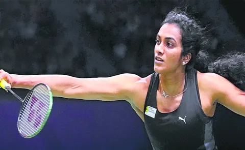 PV Sindhu overcame the first round hurdle at the French Open with great difficulty8