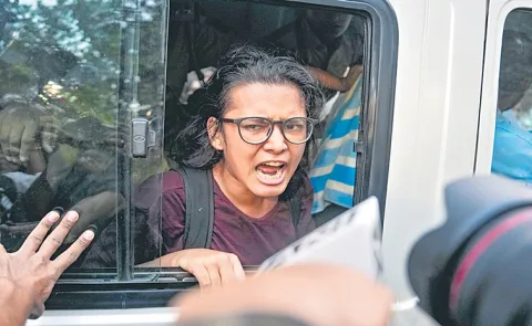 No permission needed to hoist national flag Says AISA president Neha Bora10