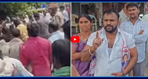 TDP Goons Attack Janasena Leaders While Files Nomination 1