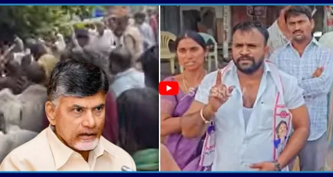 TDP Goons Attack Janasena Leaders While Files Nomination 1