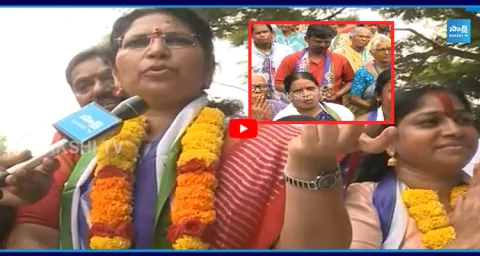 YSRCP Visakha Mayor Candidate Varudu Kalyani Election Campaign At Gajuwaka  1