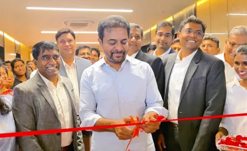 KTR Launches Random Trees India HQ in Hyderabad AI Won't Steal Jobs