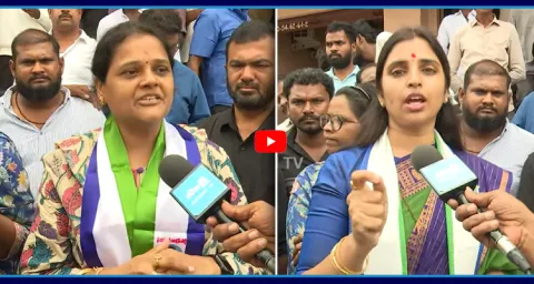 YSRCP Mayor Candidate Bandi Deepthi And Syamala Election Campaign In Kadapa 1
