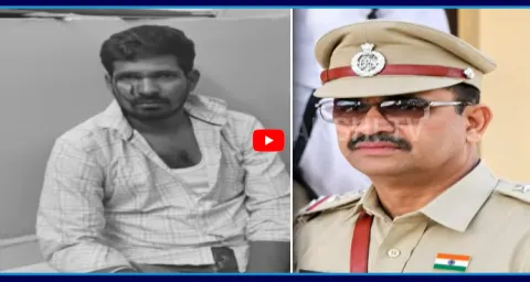Gajwel SI Attacks On Farmer In Police Station 1