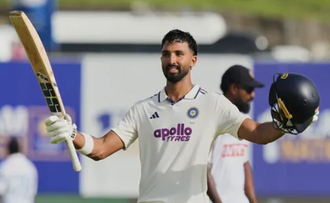 INDA VS NZA 1st Test: Fifty for Padikkal