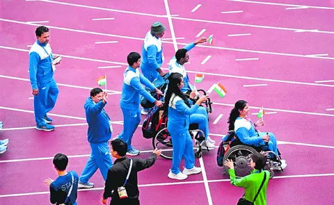 India finishes in fourth place at the Asian Para Games