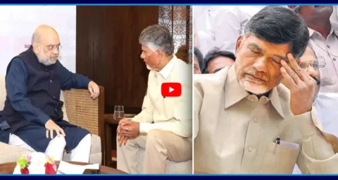 Chandrababu Meet With Home Minister Amit Shah 1