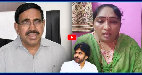 Janasena Women Leader Sensational Comments On Minister Narayana 1
