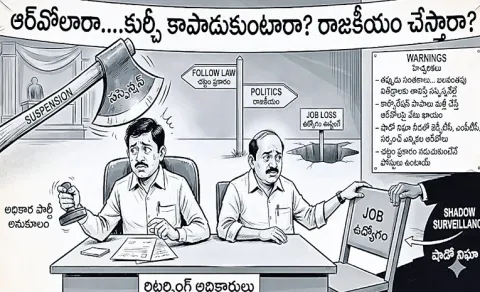 Chittoor ROs Issued Notices to 51 Officers for Election Rules Violations
