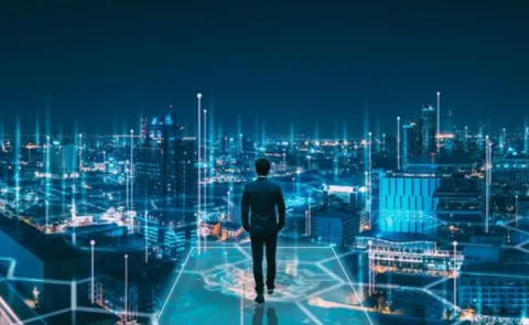 Man is sometimes forced to open his eyes and become self absorbed in the hands of technology