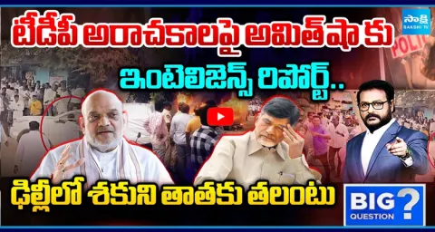 Big Question Intro Intelligence report to Amit Shah regarding TDP's atrocities 1