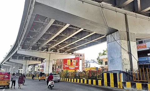 No Pillar Numbers Saidabad Steel Bridge 