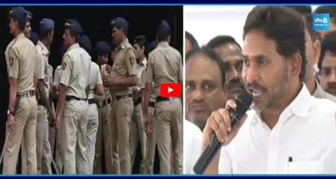  YS Jagan Warns Pulivendula Police 1