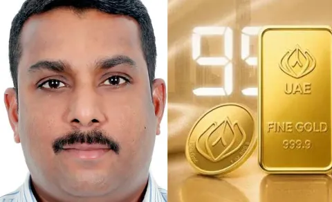 Office boy from India wins 200 gram gold bar in Big Ticket Abu Dhabi