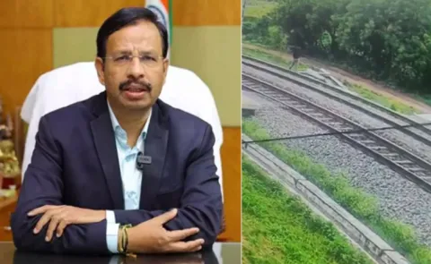 Hyderabad PC Sajjanar Warns against Using Earphones near Railway Tracks