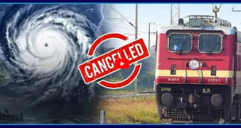 Cyclone Arnab Effect Trains And Flights Cancelled  1