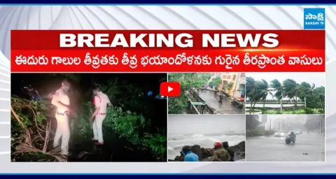 Cyclone Arnab Hits Konaseema Coast 1