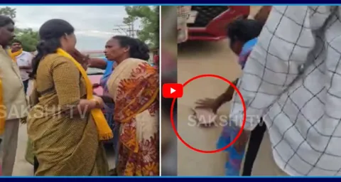 Villagers Warning To TDP Leaders In Nellore 1