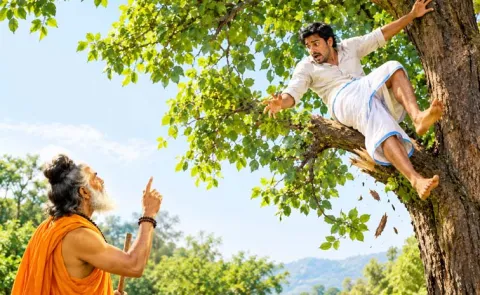 Devotional And Spiritual Life Story On God Name Chanting Moral Story
