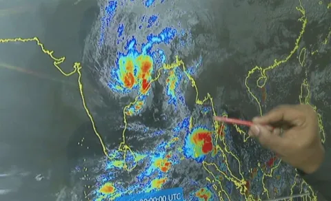Andhra Pradesh: Low Pressure Area Over South Andaman Sea