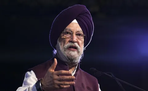 BJP Names Hardeep Singh Puri for MP Rajya Sabha By-Election