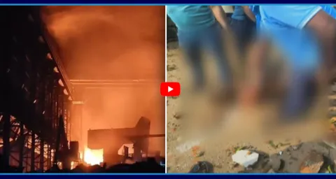 Boiler Blast In Satyavedu Tirupati Four Workers Died 1