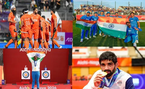 Asian Games-2026: India-85 Medals-Stands-4th Position-Fails-Touch-100