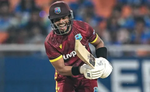 Shai Hope-Unbeaten-162 Runs-WI Chase Record-352 Runs-Target-Vs IND