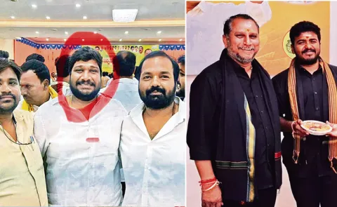 TDP Leader Support To Accused Person