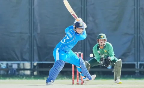 IND vs PAK Final: Vaibhav Fails back to back Sixers, Abhishek Reaction Viral