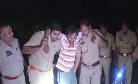 Encounter of Accused UP Police action from Meerut to Lalitpur