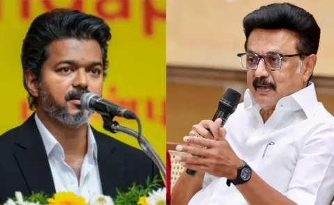 MK Stalin targets CM Vijay for alleged silence over SIR And CEC