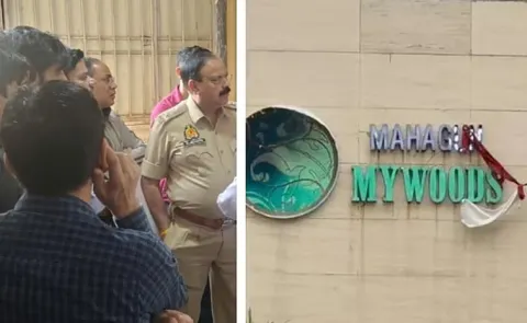 Greater Noida  Boy falls from high rise father trying to save him dies