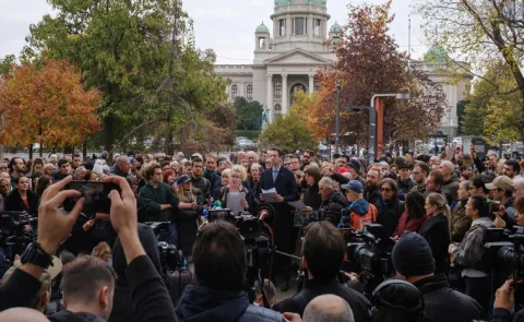 Serbia students demand resignations in police, judiciary9