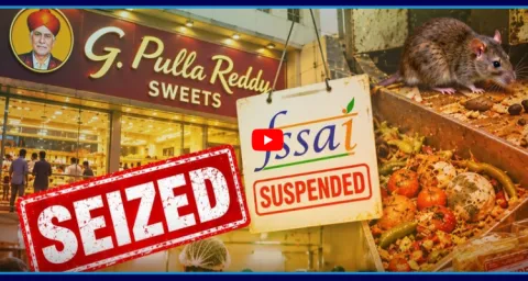 Pulla Reddy Sweets License Suspended In Hyderabad 2
