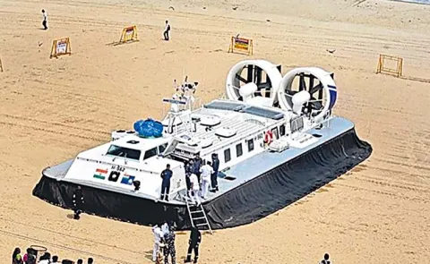 Hovercraft How It Works Indian Coast Guard