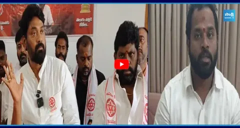  Janasena Leader Yanamala Bhaskar Serious Warning to MLA Arava Sridhar  1